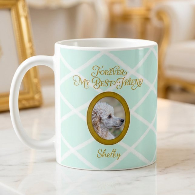 Poodle Photo Coffee Mug – Forever My Best Friend (Creator Uploaded)