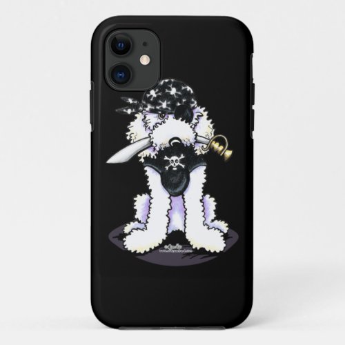 Poodle Pirate iPhone 11 Case