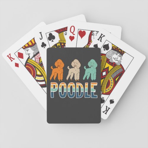 Poodle Poker Cards