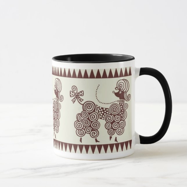 Poodle, Poodle, Poodle! Mug (Right)