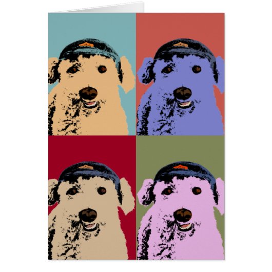 Poodle Pop Art Cards (Front)