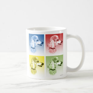 Poodle Pop Art Coffee Mug