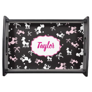 Poodle Princess Serving Tray