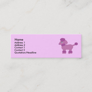 Poodle Profile Cards