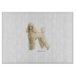 Poodle -- Puppy Clip Cutting Board