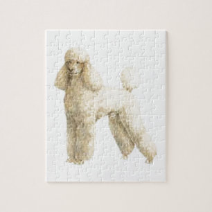 Poodle -- Puppy Clip Jigsaw Puzzle