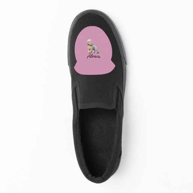 poodle puppy patch (On Shoe Tip)