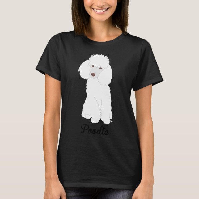 Poodle Puppy T-Shirt (Front)