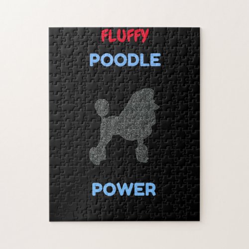 POODLE puzzle with personalized name