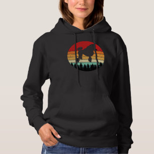 Poodle Retro Vintage Design     Hoodie