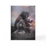 Poodle Rock ArtCard Card