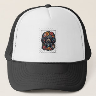 Poodle�s Perspective Chiffon Top Trucker Hat