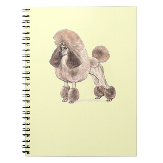 Poodle -- Show Coat Notebook (Front)