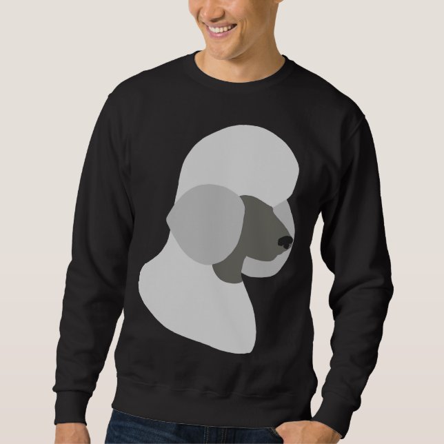 Poodle Silhouette       Sweatshirt (Front)