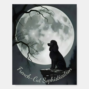 Poodle Sophistication Foam Board