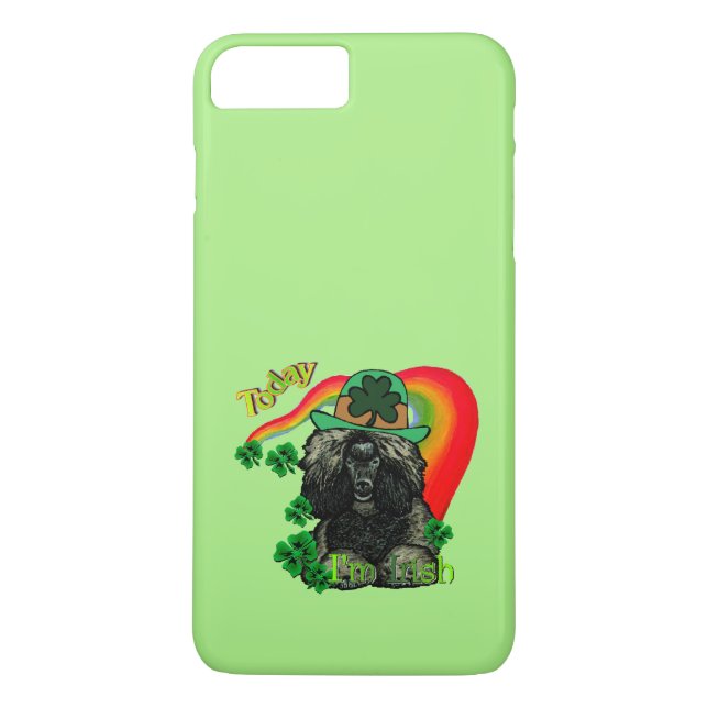 Poodle St Patricks Day Case-Mate iPhone Case (Back)