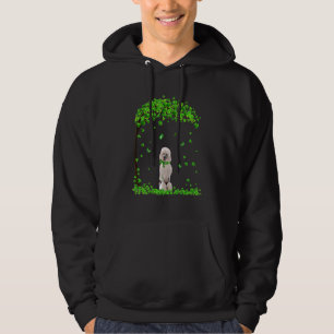 Poodle St Patricks Day Irish Shamrock Dog Loves Hoodie