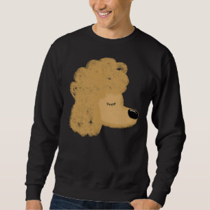 Poodle.     sweatshirt