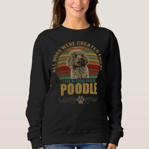 Poodle               sweatshirt