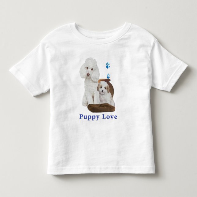 poodle-t-shirts toddler t-shirt (Front)