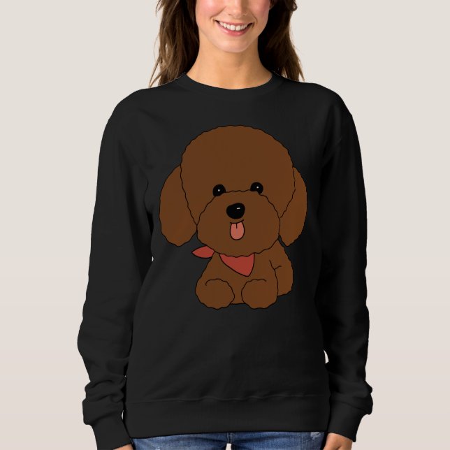 poodle   T-      Sweatshirt (Front)