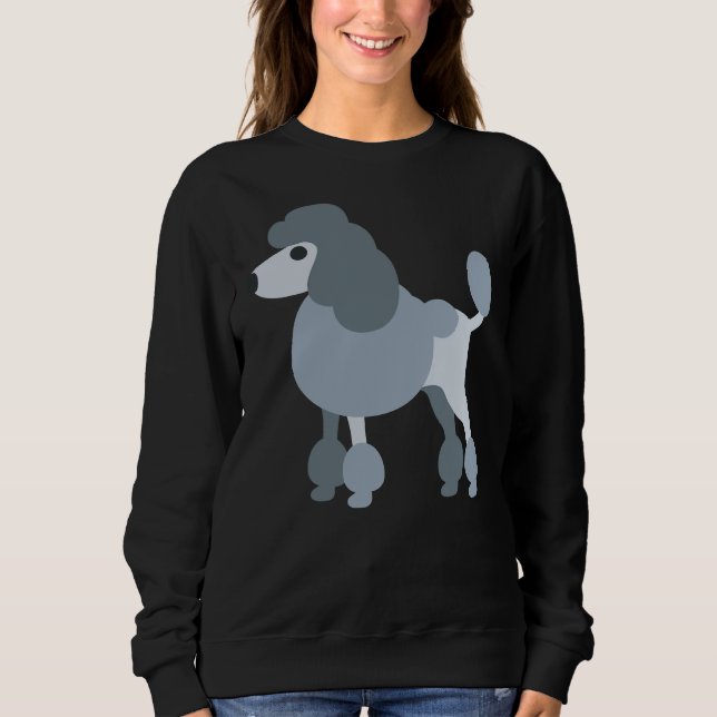 Poodle   T-                                  Sweatshirt (Front)