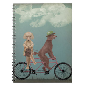 Poodle Tandem Notebook