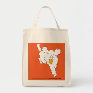 Poodle Tote Bag
