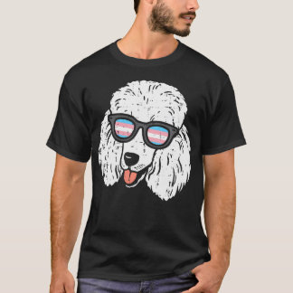 Poodle Transgender Sunglasses Cute Trans Pride T-Shirt