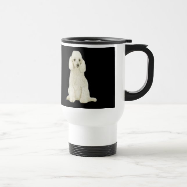 Poodle Travel Mug (Right)