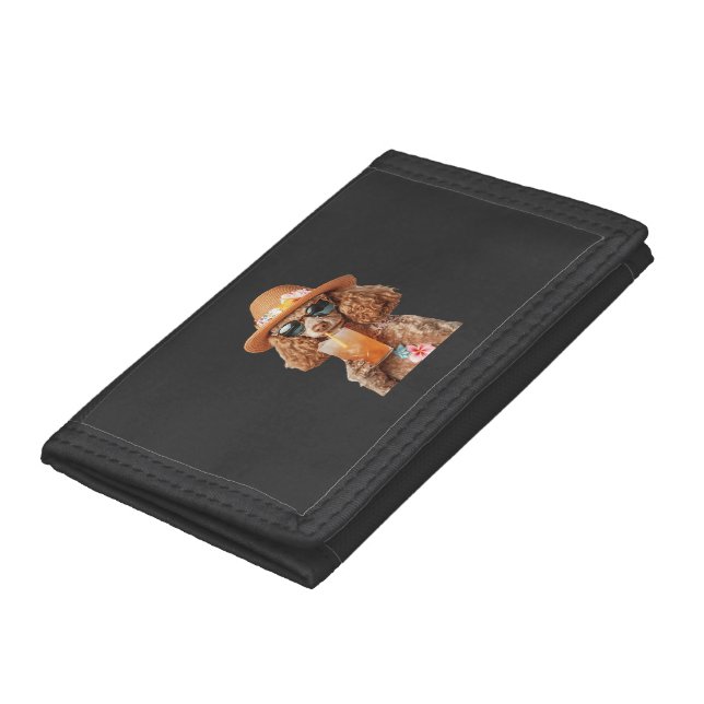 Poodle Tri-fold Wallet (Bottom)
