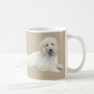 Poodle White Beautiful Mug
