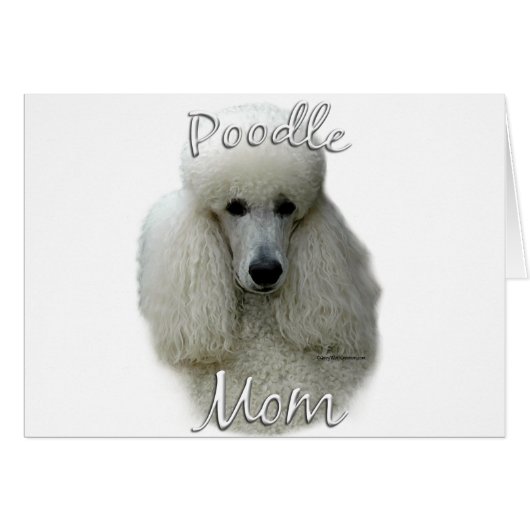 Poodle (wht) Mom 2 (Front Horizontal)