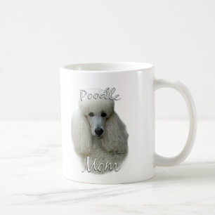 Poodle (wht) Mom 2 Coffee Mug