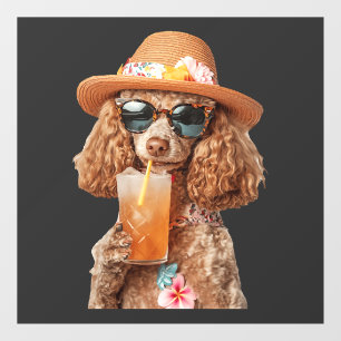 Poodle Window Cling