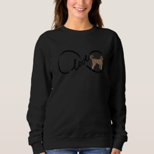 Poodle  Women Teen Girls Kids Un Love Pet Dog  1 Sweatshirt