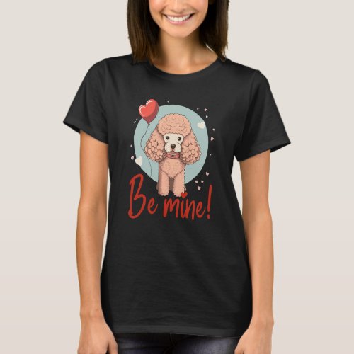 Poodledogs With Heartballoon Doglove T-Shirt