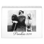 Poodles: 2011 Calendar at Zazzle