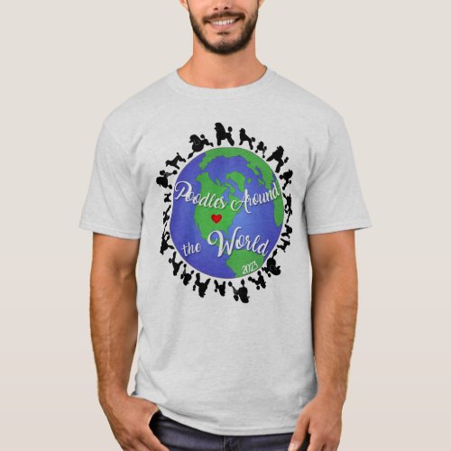 Poodles Around the World 2023 T_Shirt