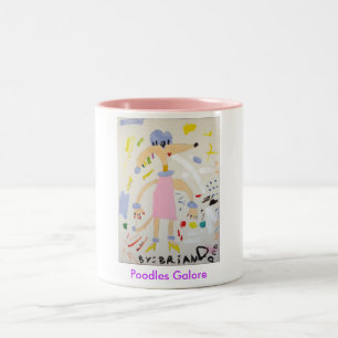 Poodles Galore Mug