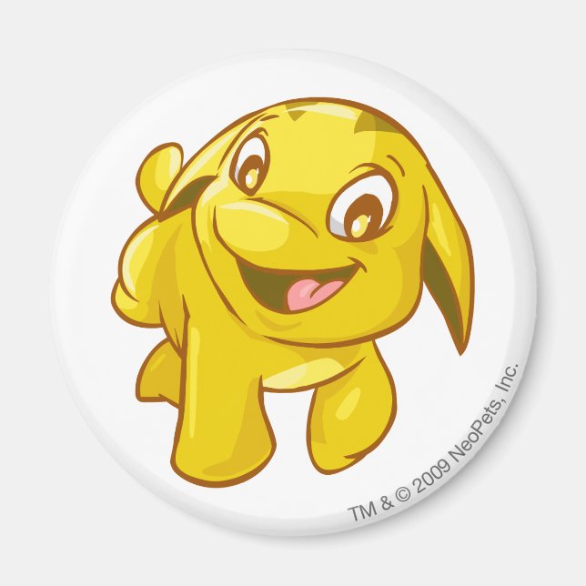 Poogle Gold Magnet (Front)