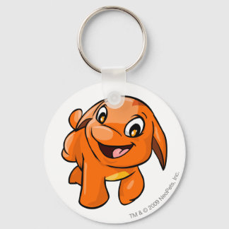 Poogle Orange Keychain