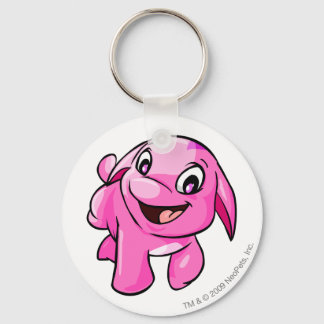 Poogle Pink Keychain