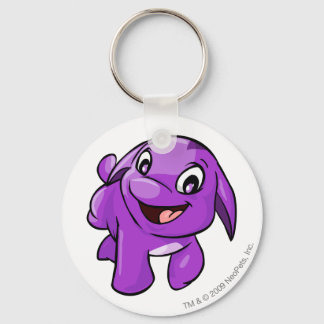 Poogle Purple Keychain