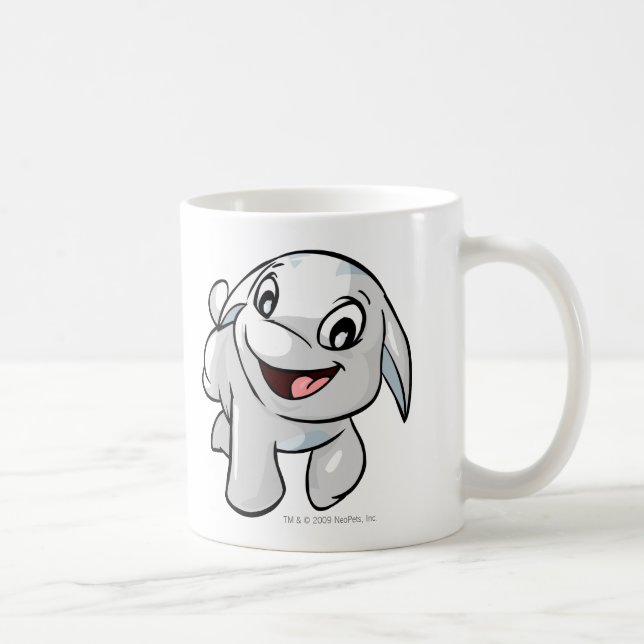 Poogle White Coffee Mug (Right)
