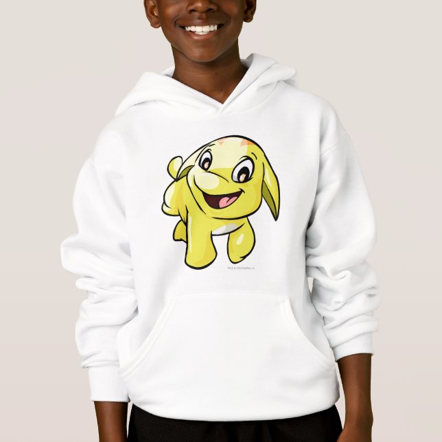 Poogle Yellow Hoodie (Front)