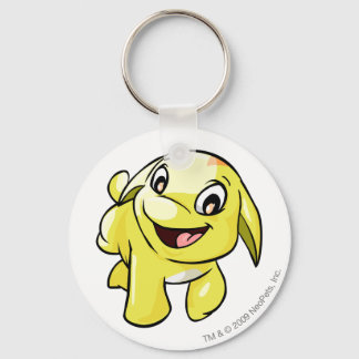 Poogle Yellow Keychain