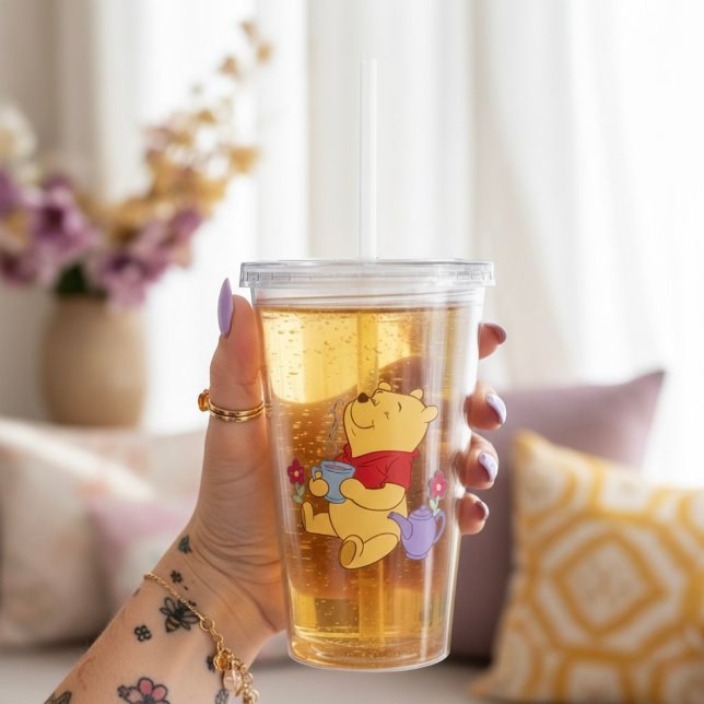 Pooh Acrylic Tumbler (Creator Uploaded)