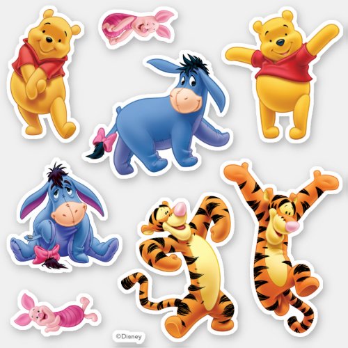 Pooh and Pals Sticker
