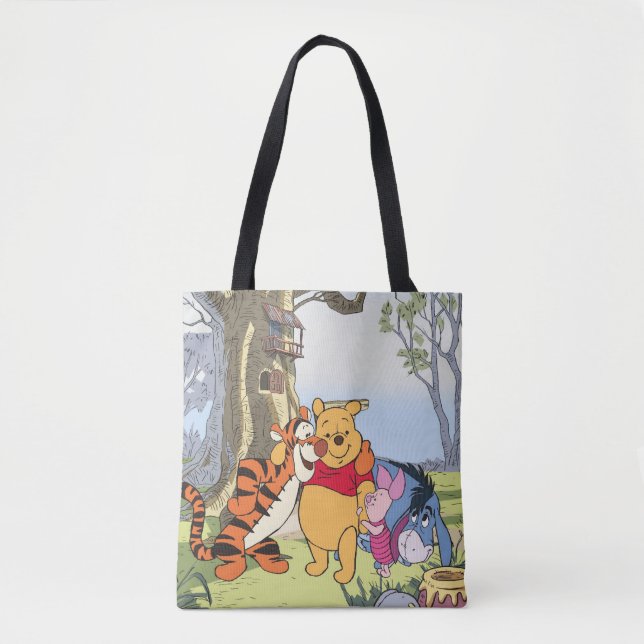 Pooh and Pals Tote Bag (Front)